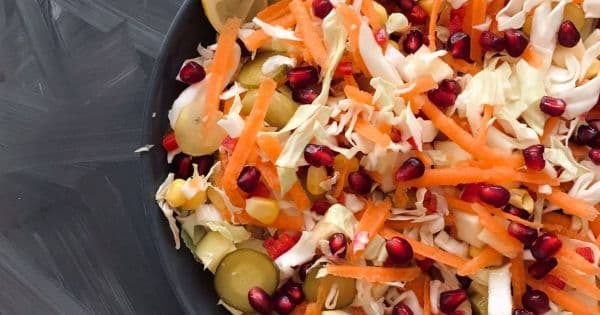 Pratik Beyaz Lahana Salatası