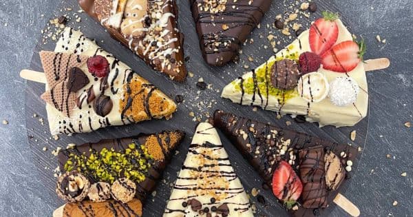 Cheesecake Çubukları (Käsekuchen am Stiel)
