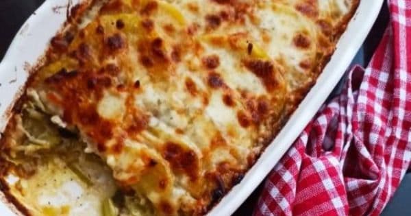 Pırasalı Patates Graten