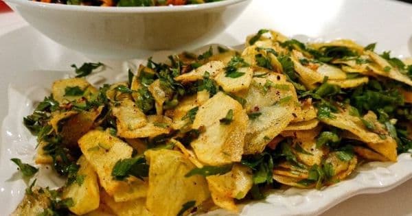 Sarımsaklı Patates