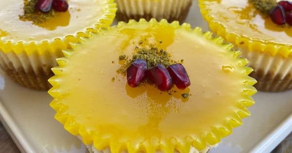Limonlu Mini Cheesecake