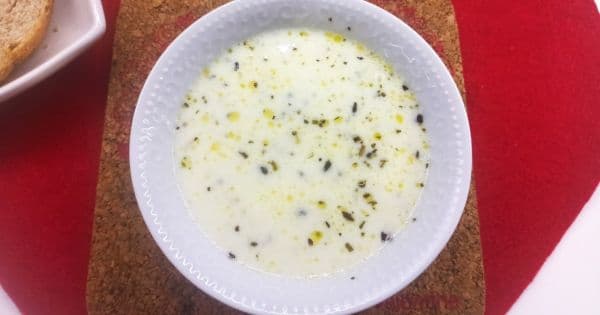 Kuskuslu Reyhanlı Ayran Çorbası