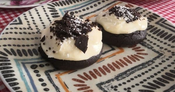 Muhallebili Brownie Kurabiye