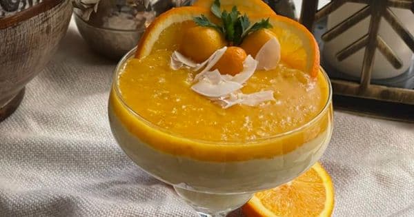 Portakal Soslu Yulaf Kasesi
