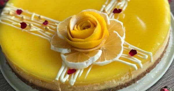 Tam Ölçülü Limonlu Cheesecake