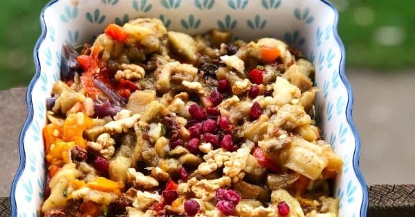 Köz Patlıcanlı Salata