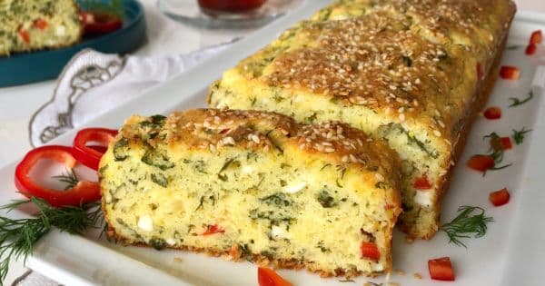 Peynirli Kahvaltı Keki