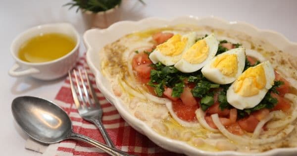 Tahinli Antalya Piyazı