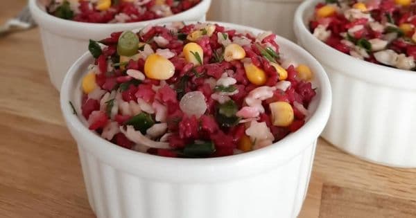 Tavuklu Yıldız Arpa Şehriye Salatası