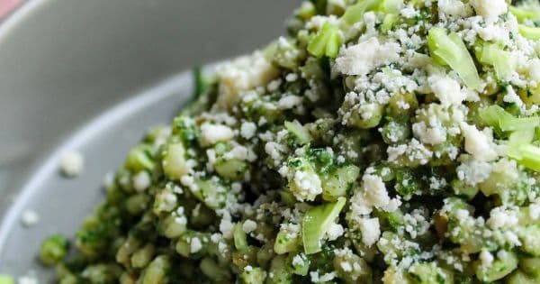 Ispanaklı Tulum Peynirli Buğday Salatası