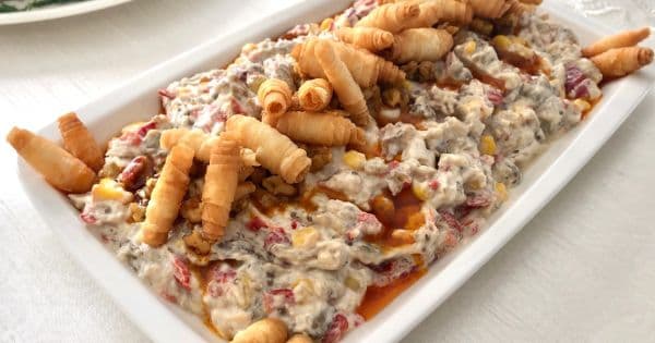 Köz Patlıcanlı Köz Biberli Salata