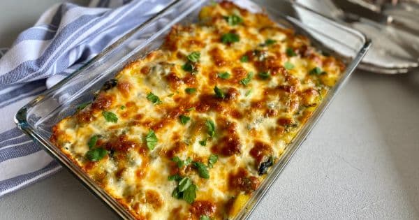Ispanaklı Patates Graten