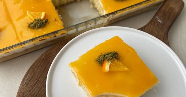 Portakal Soslu Borcam Pastası