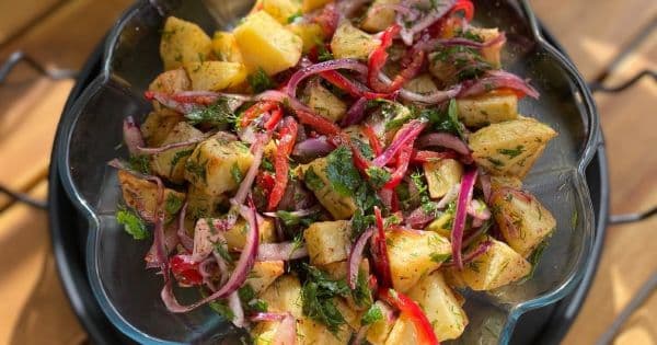 Kızarmış Patates Salatası