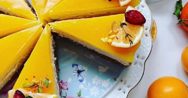 Ev Yapımı Kolay Limonlu Cheesecake