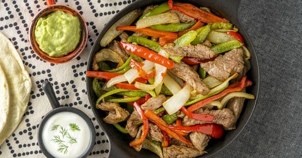 Airfryer'da Fajita