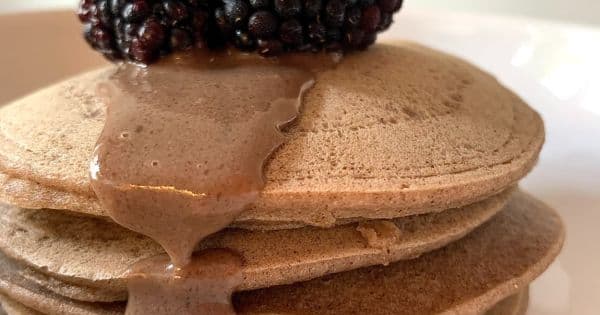 Glutensiz Badem Sütlü Pancake