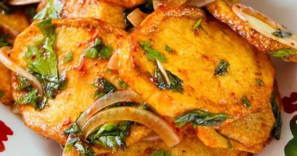 Soğanlı Patates Salatası