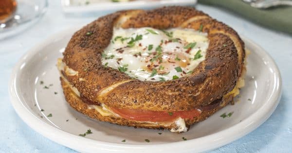 Kahvaltılık Simit Tava