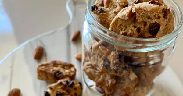 Rafine Şekersiz Mini Biscotti