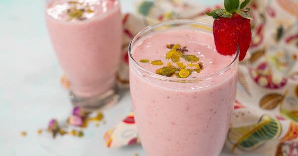 Çilekli Milkshake