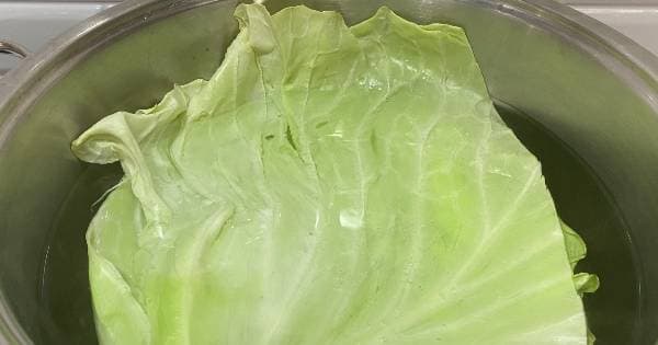 250 Gram Kıymayla Lahana Kapama