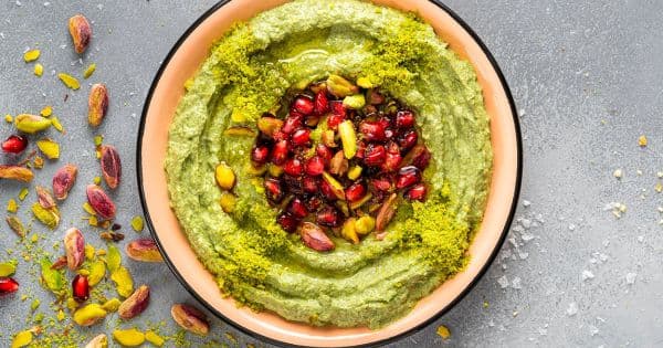 Ispanaklı Fıstıklı Meze