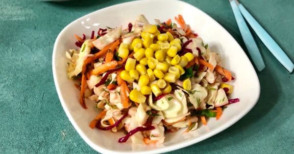 Lahanalı Kış Salatası