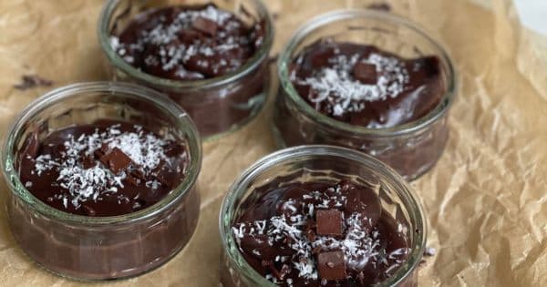 Şekersiz Kakaolu Puding