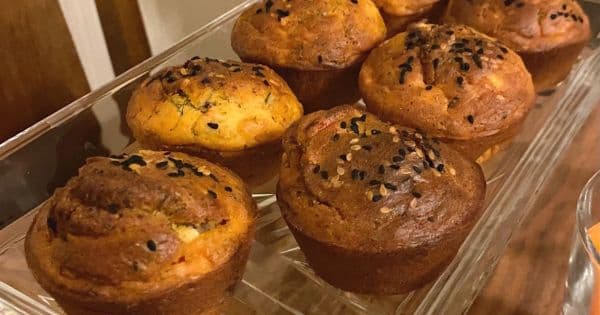 Kahvaltılık Tuzlu Muffin