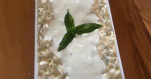 Yoğurtlu Kabak Mezesi