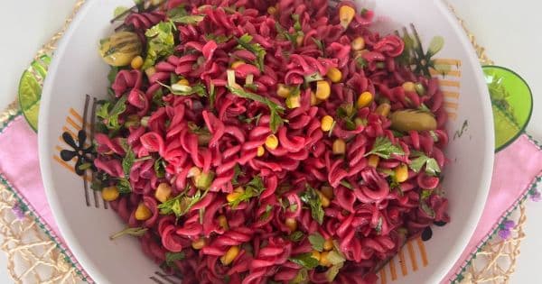 Şalgamlı Makarna Salatası