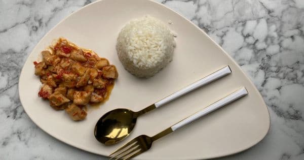 Soya Soslu Baharatlı Tavuk Sote