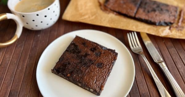 Şekersiz Diyet Brownie