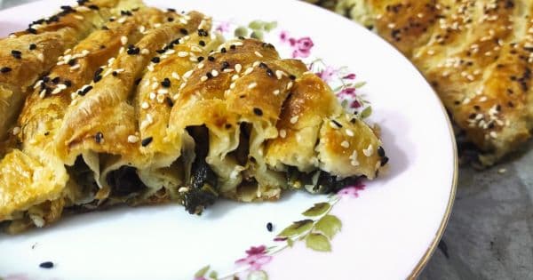 Ispanaklı Rulo Börek