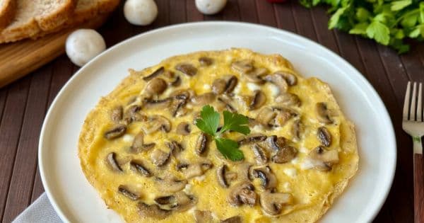 Mantarlı Omlet