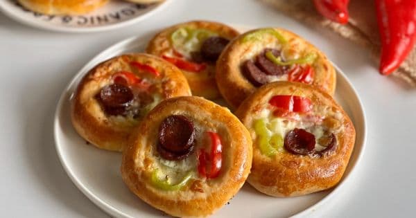 Mayasız Pizza Poğaça