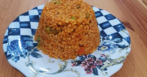 Garnitürlü Bulgur Pilavı