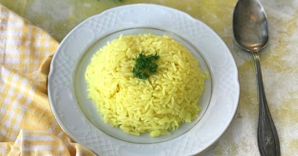 Zerdeçallı Pilav