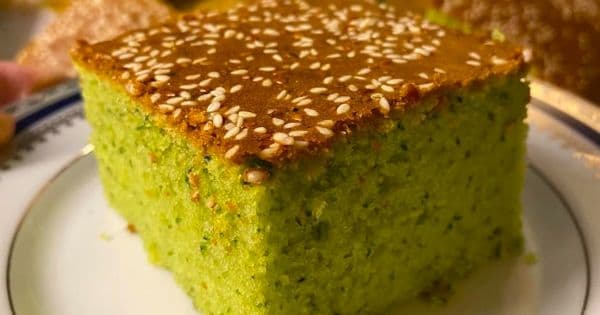 Ispanaklı Sünger Kek