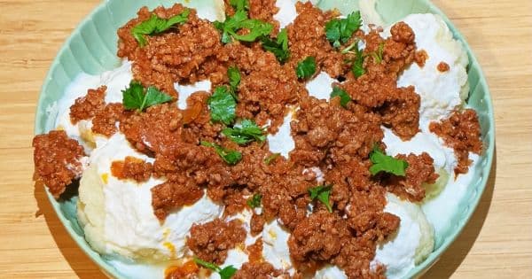 Pratik Karnabahar Mantısı