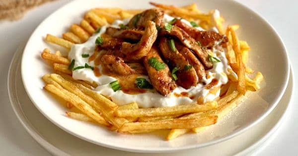 Tavuklu Çökertme Kebabı