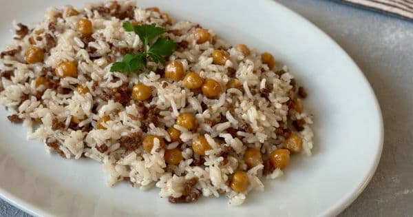 Kıymalı Pilav