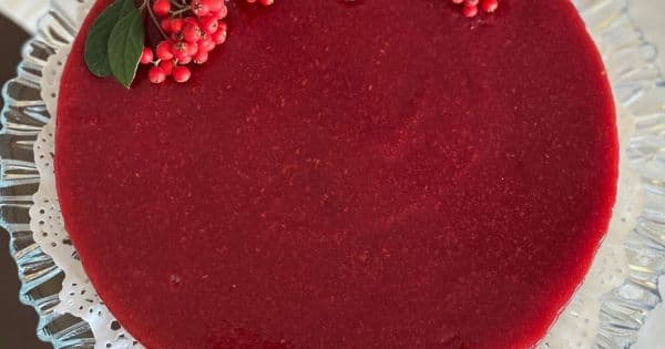 Frambuaz Aromalı Cheesecake