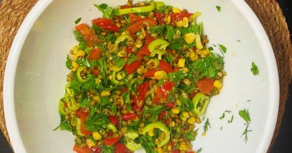 Turşulu Maş Fasulyesi Salatası