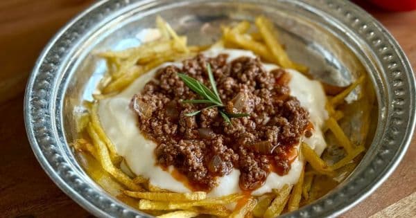 Kıymalı Çökertme Kebabı