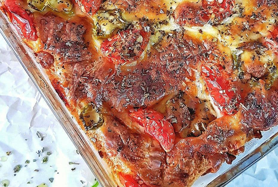 Ekmekle Yapılan Kolay Pizza