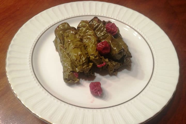 Vişneli Yaprak Sarma