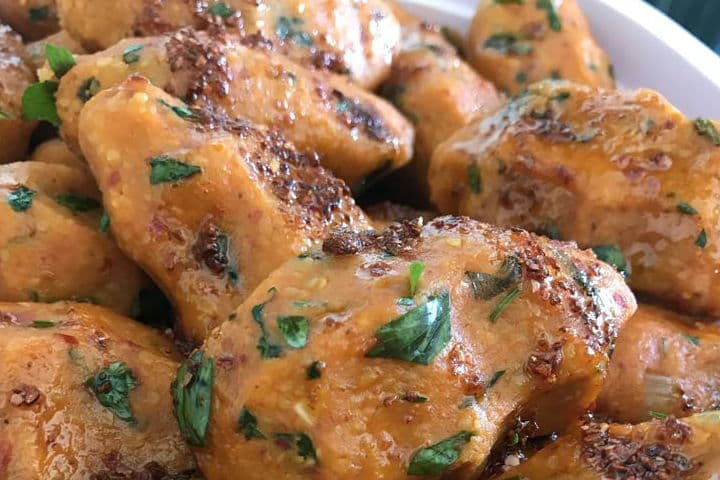 Soslu Mercimek Köftesi
