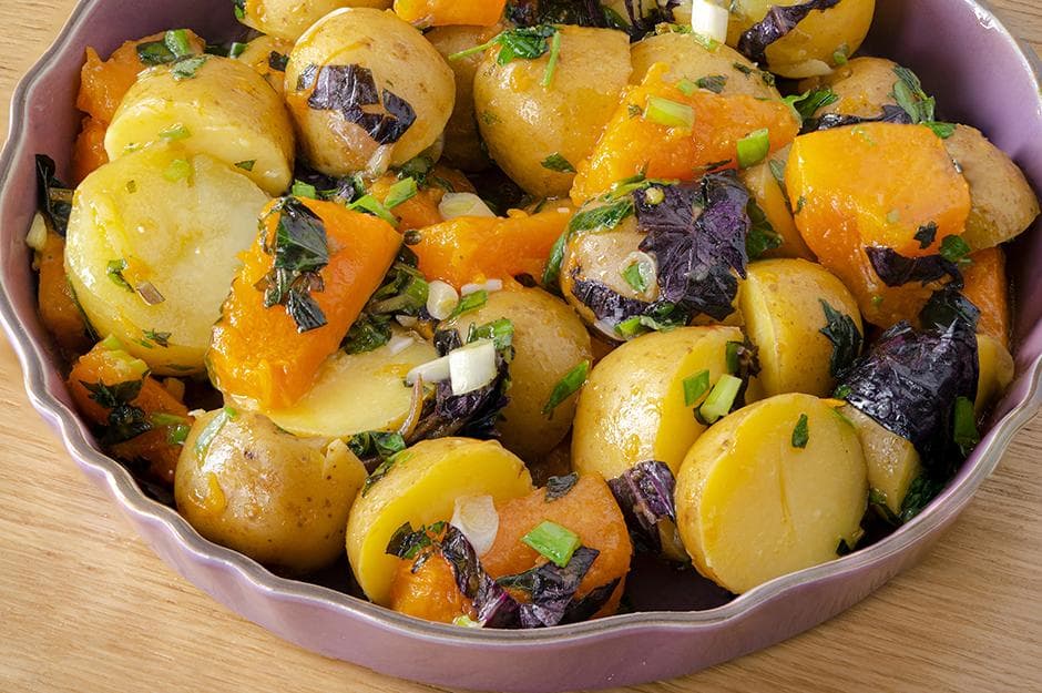 Bal Kabaklı Patates Salatası